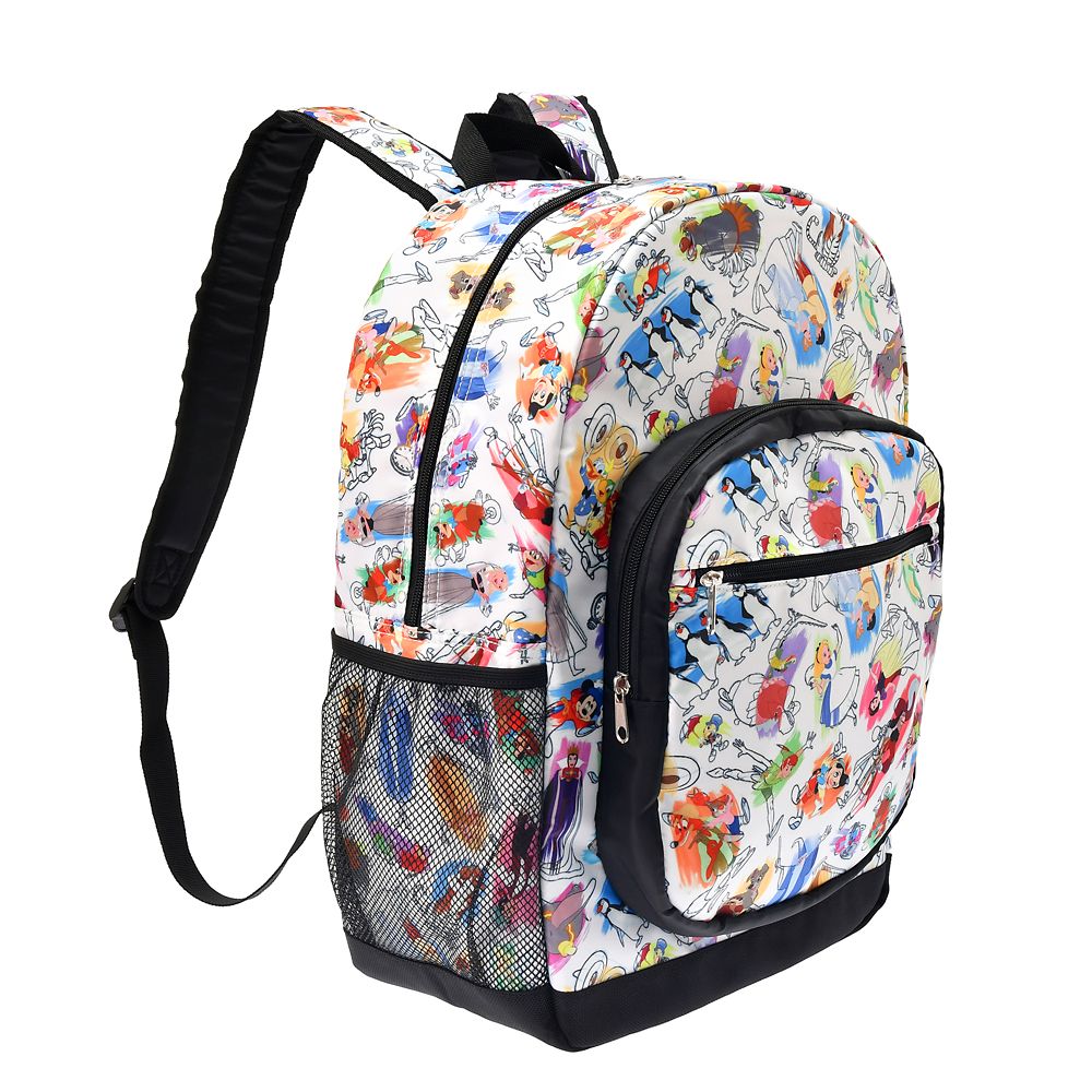 公式 ショップディズニー ディズニーキャラクター リュックサック バックパック Ink Paint