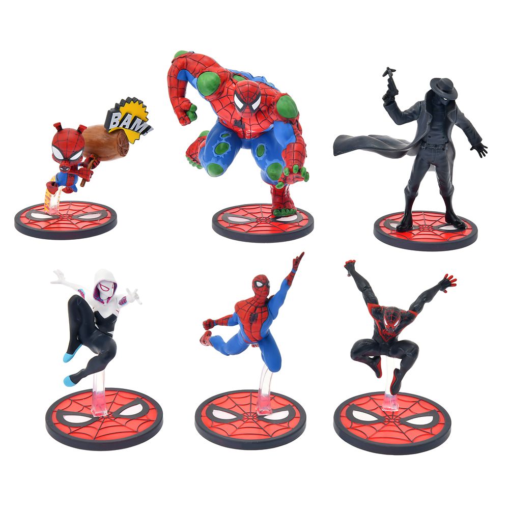 公式 ショップディズニー マーベル スパイダーマン フィギュアセット