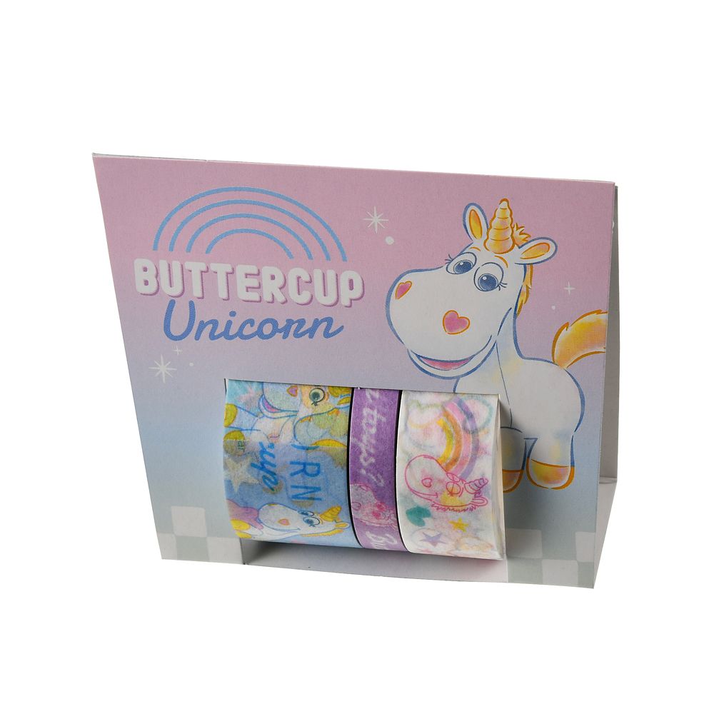 公式 ショップディズニー バターカップ デコレーションテープ Buttercup Rainbow