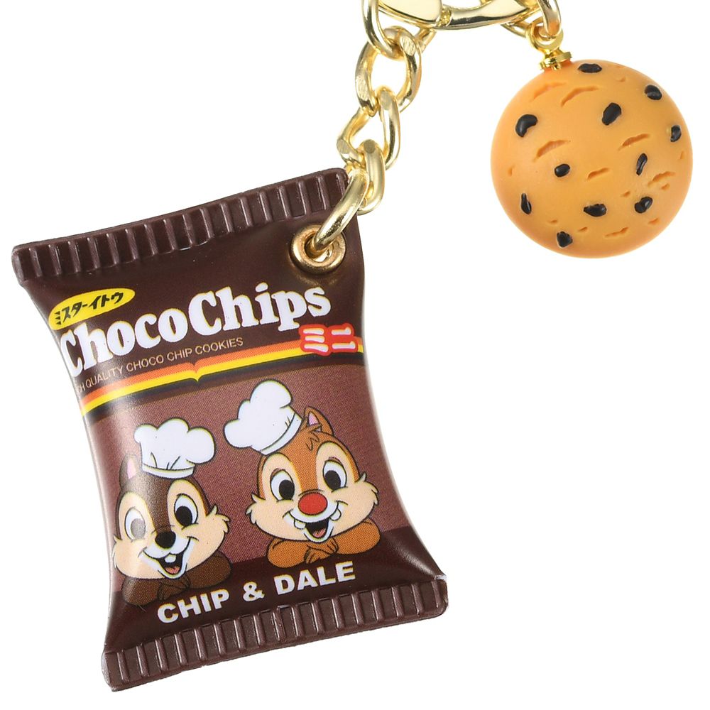 公式 ショップディズニー チップ デール キーホルダー キーチェーン Chocochip Cookie