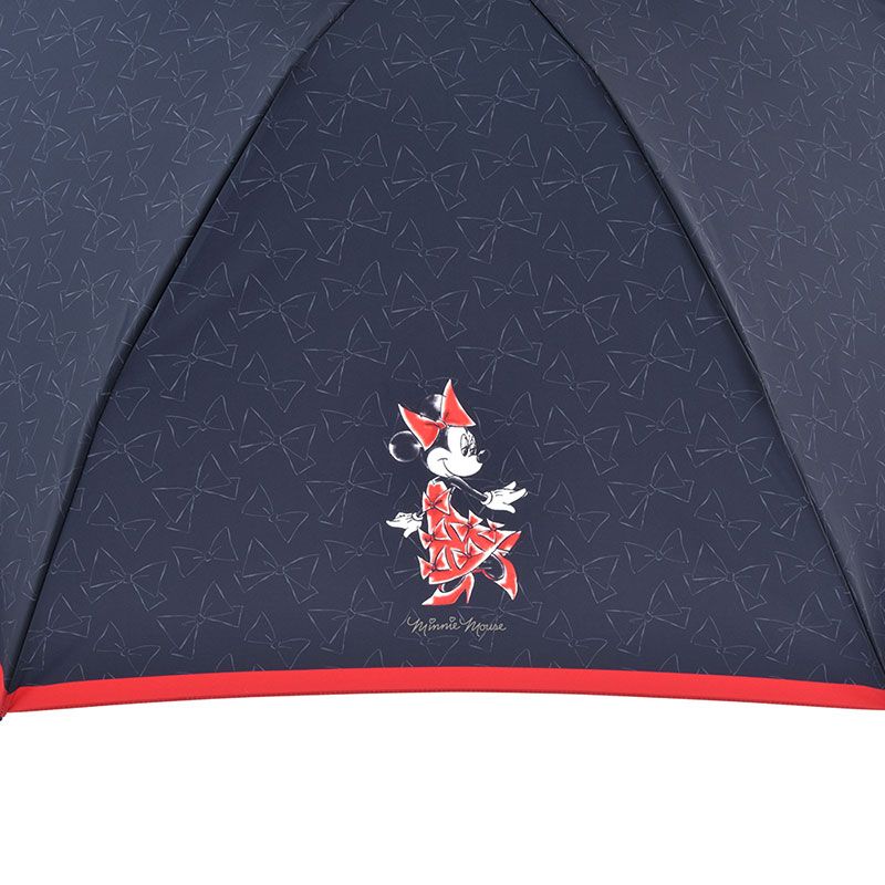 公式 ショップディズニー 送料無料 Lanvin En Bleu ミニー 傘 折りたたみ式 Minnie Day