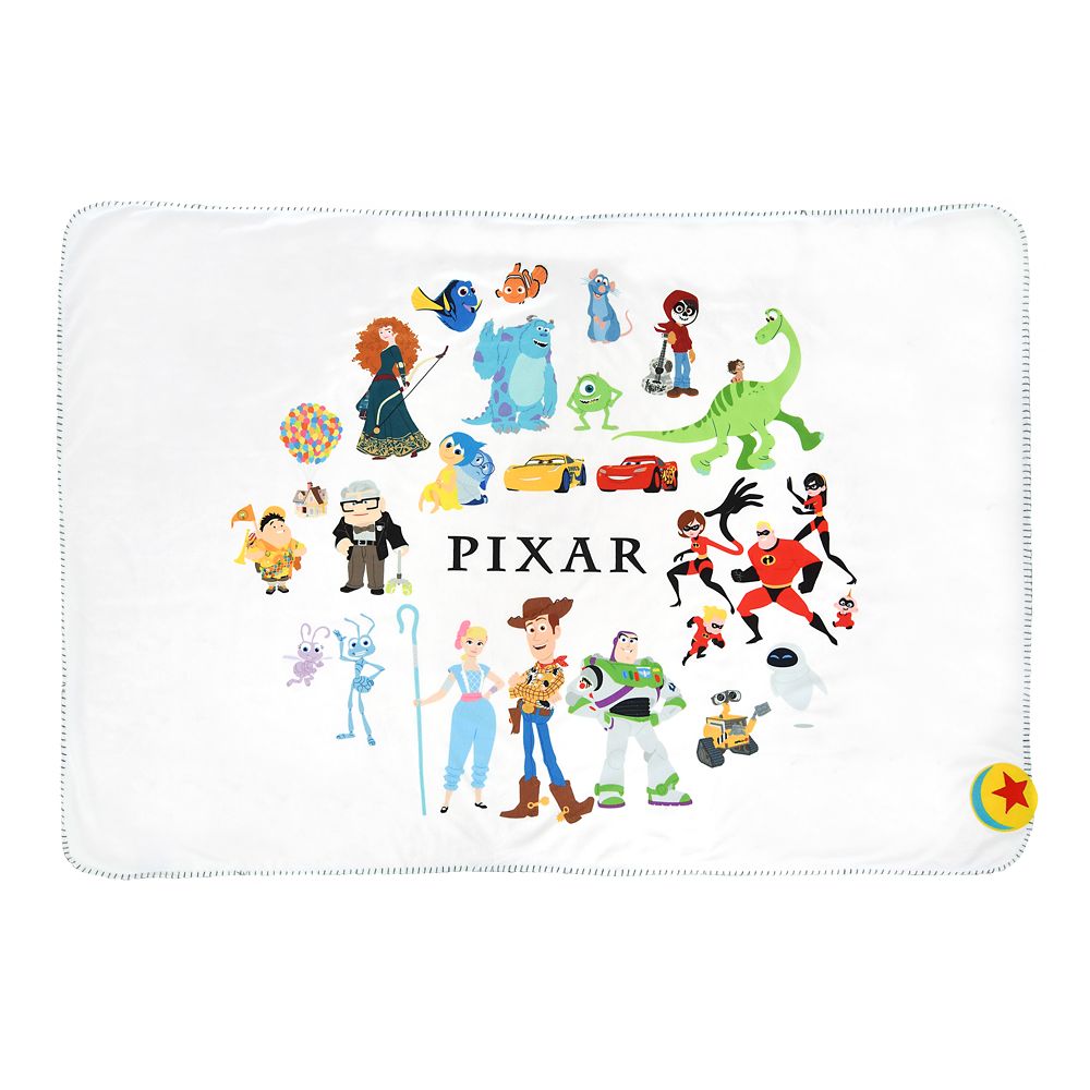 公式 ショップディズニー ピクサーキャラクター ブランケット Pixar Better Together