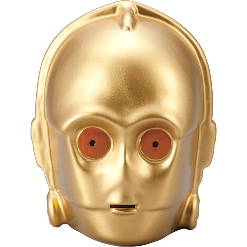 公式 ショップディズニー 貯金箱 スター ウォーズ C 3po 3d