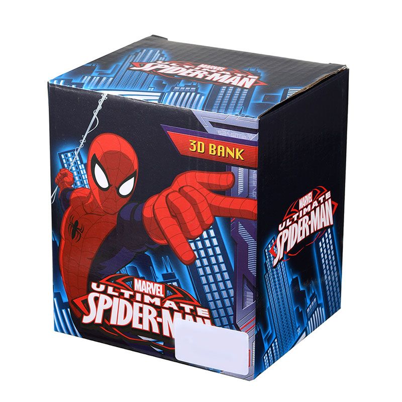 公式 ショップディズニー マーベル スパイダーマン 貯金箱 3d アルティメット スパイダーマン