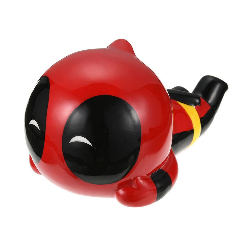 公式 ショップディズニー マーベル デッドプール 貯金箱 3d Kawaii