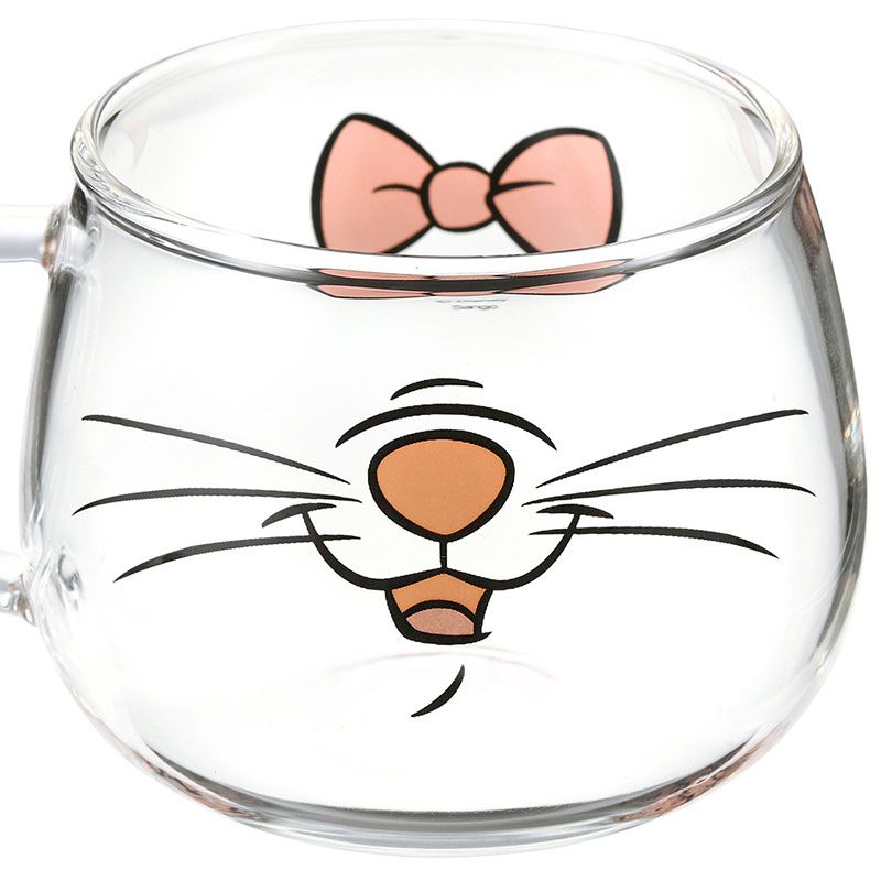 マウスマグ　耐熱ガラスマグ（マリー）