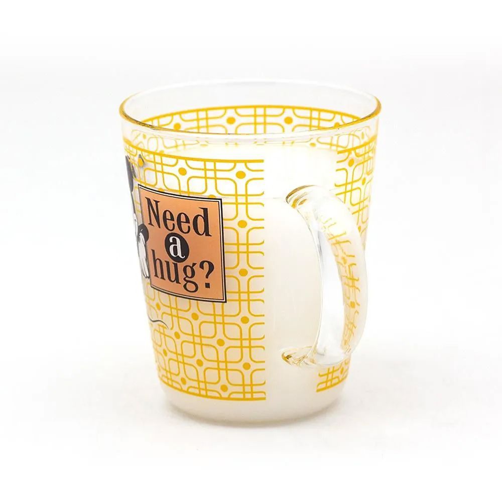 耐熱ガラスマグ・レトロ　耐熱ガラスマグ（ミッキーマウス）