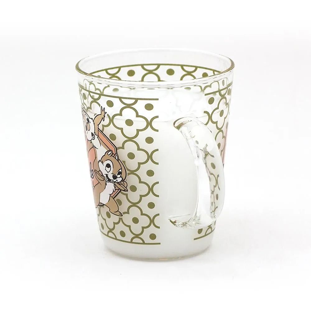 耐熱ガラスマグ・レトロ　耐熱ガラスマグ（チップ＆デール）