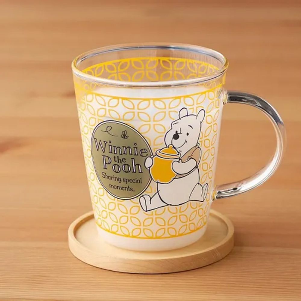 耐熱ガラスマグ・レトロ　耐熱ガラスマグ（くまのプーさん）