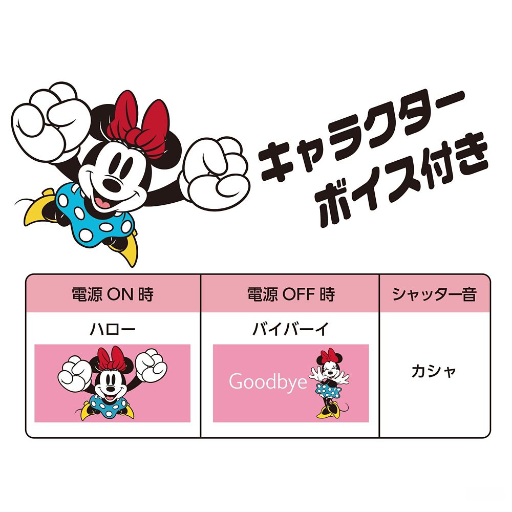 ミニー　トイデジタルカメラ　DSC-PIENI M MN