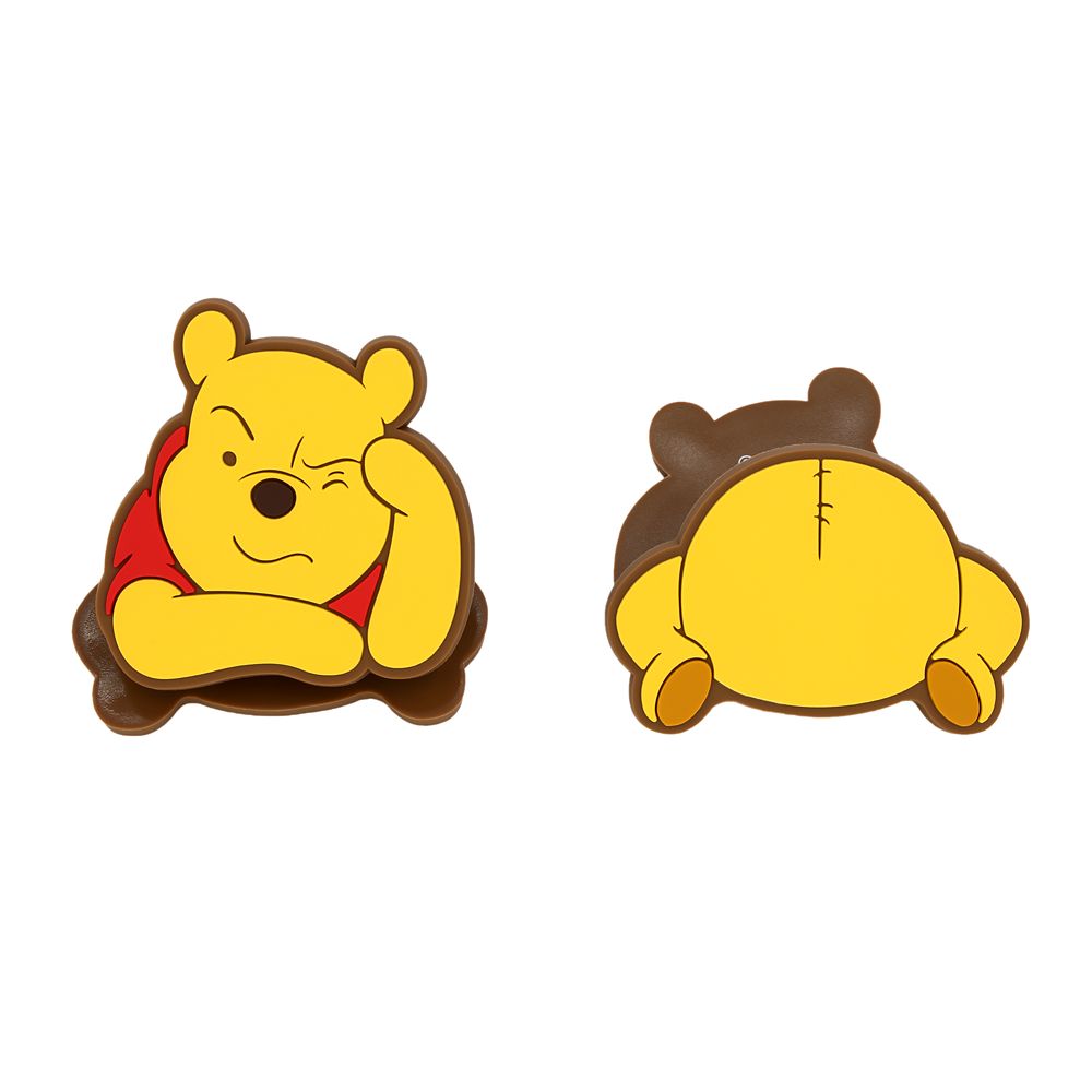 公式 ショップディズニー 7種セット くまのプーさん ラバークリップ