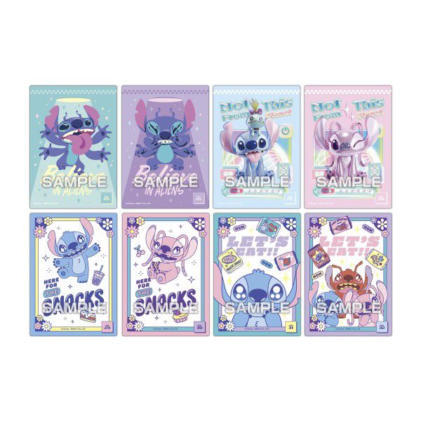 【BOX販売】スティッチ　クリアカードコレクションガム