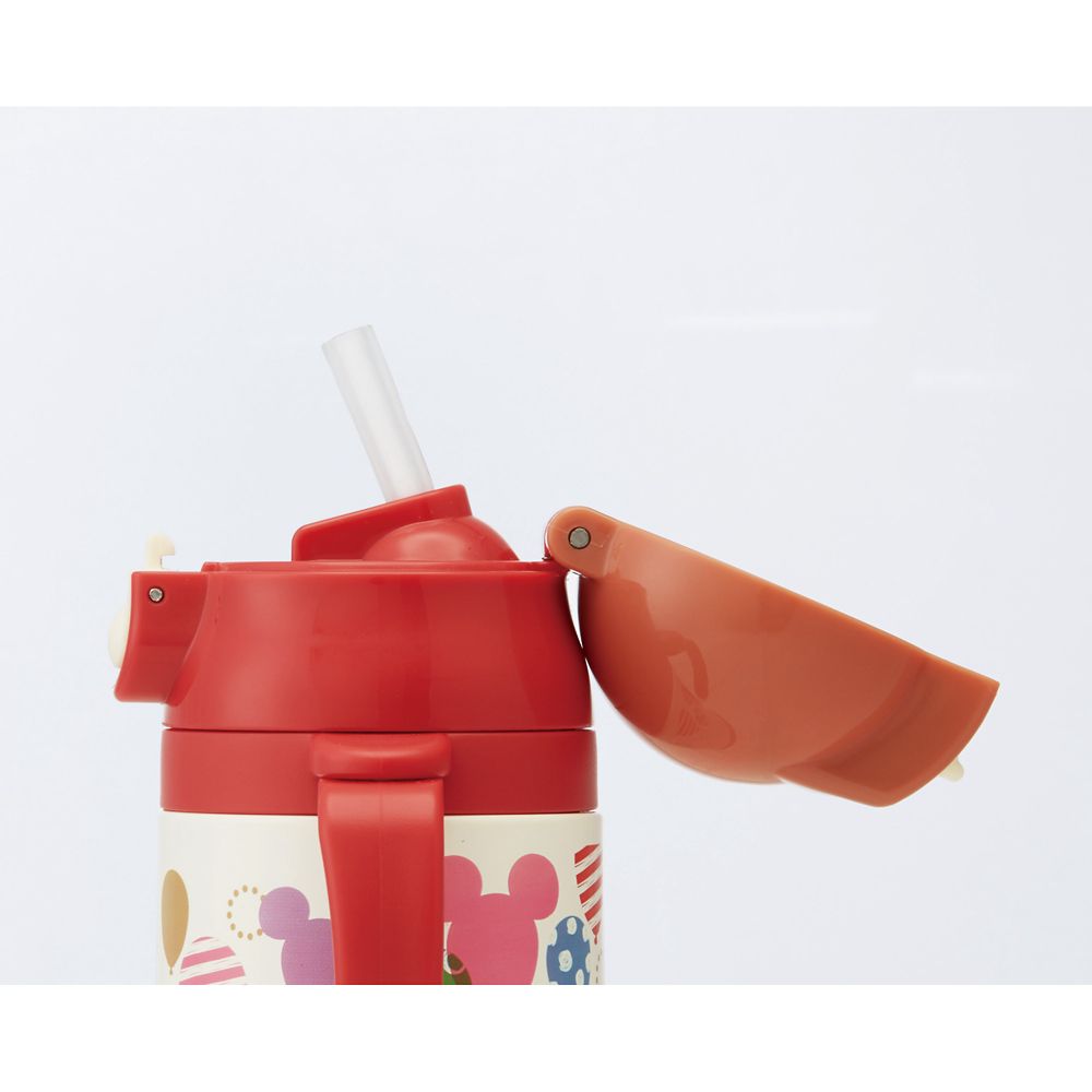 スケーター　ミッキー バルーン 両手ストローステンレスマグ[240ml] STWM3