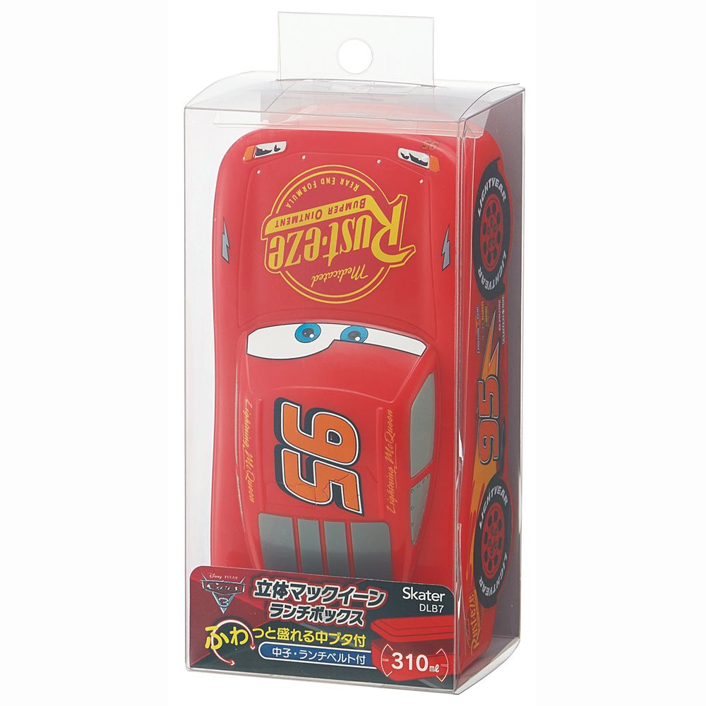 スケーター　マックィーン[カーズ] ダイカットランチボックス[容量310ml] ＤＬＢ７
