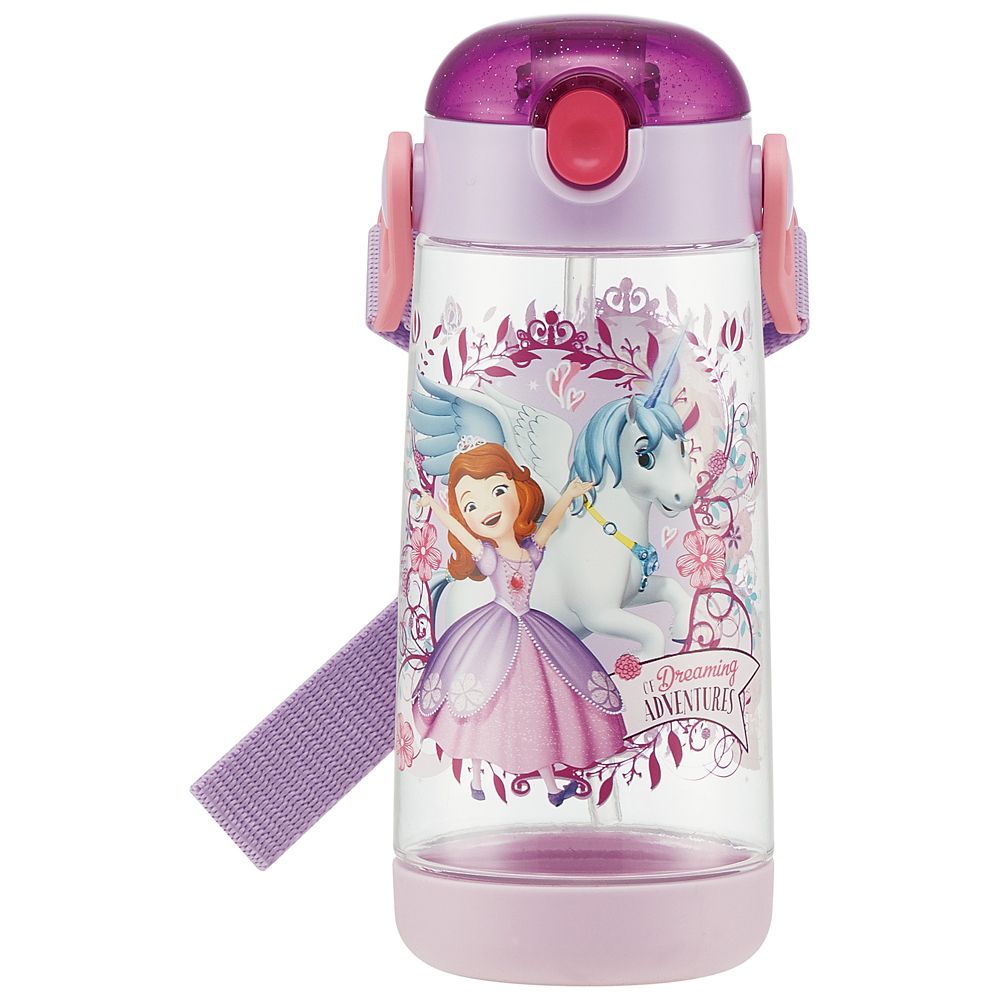 公式 ショップディズニー ディズニー ソフィア ワンプッシュストローボトル 480ml Pdsh5