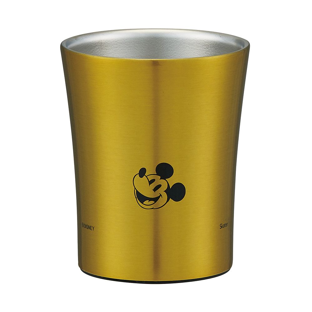 公式 ショップディズニー ミッキー チアフル 真空断熱ステンレス２層タンブラー ２５０ｍｌ Stb2n