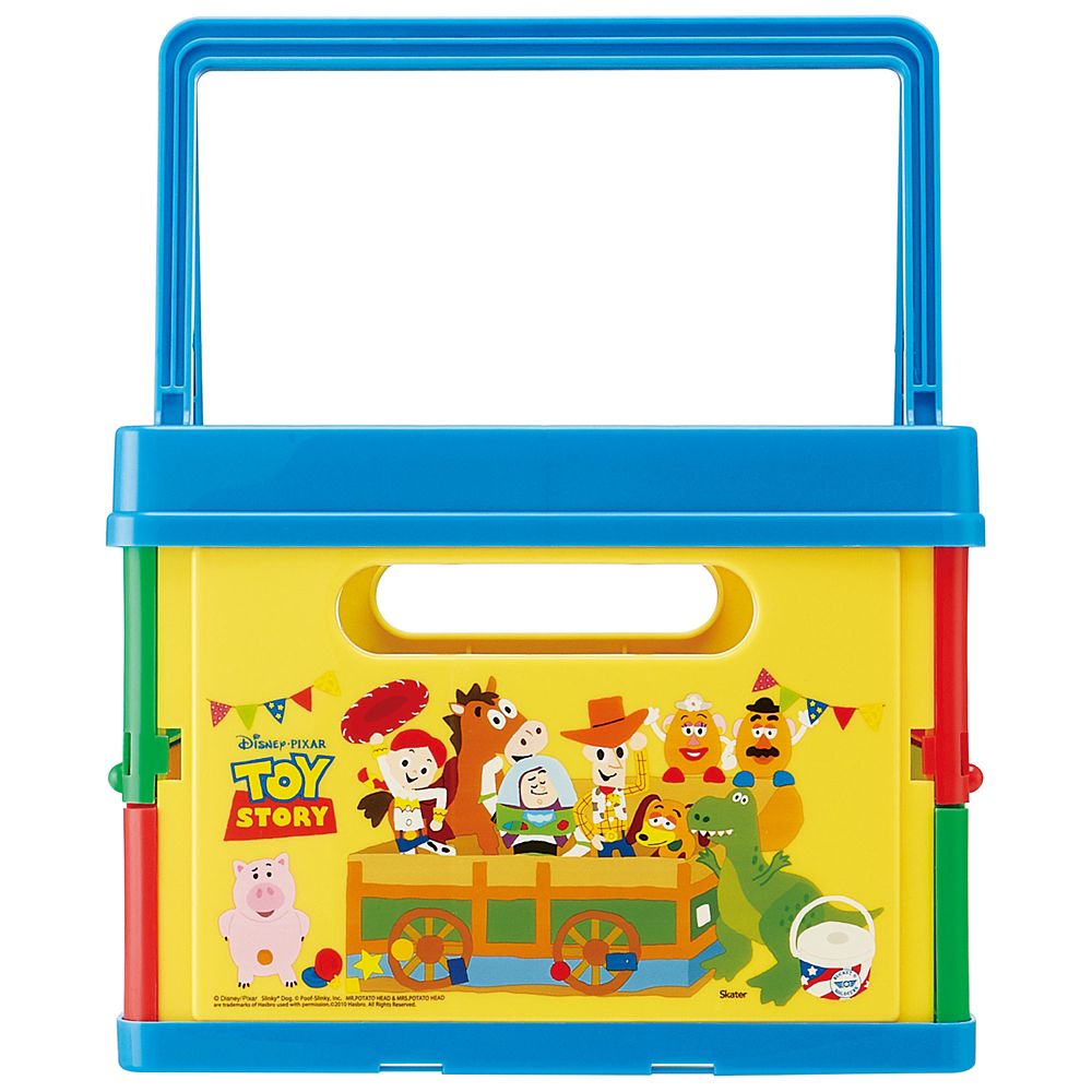 公式 ショップディズニー 収納 折りたたみバスケット トイストーリー あり