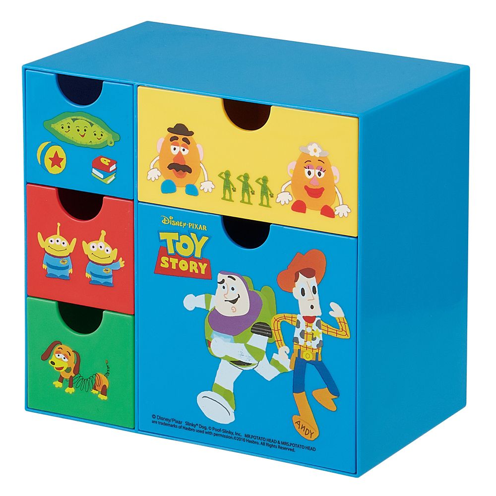 公式 ショップディズニー トイ ストーリー 収納 引き出しいっぱい ミニチェスト Che5