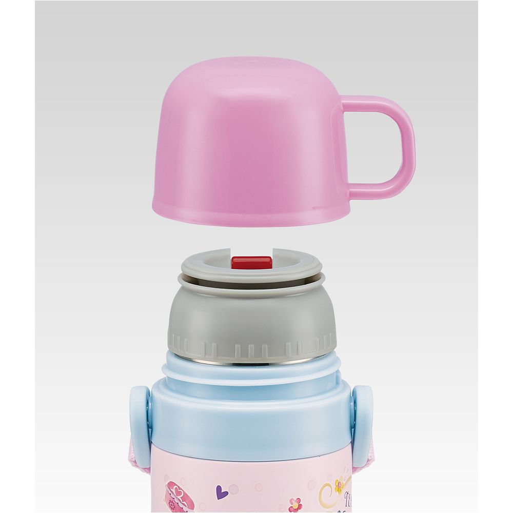 公式 ショップディズニー ソフィア キャップを替えて使い方２通り２ｗａｙステンレスボトル Skdc4