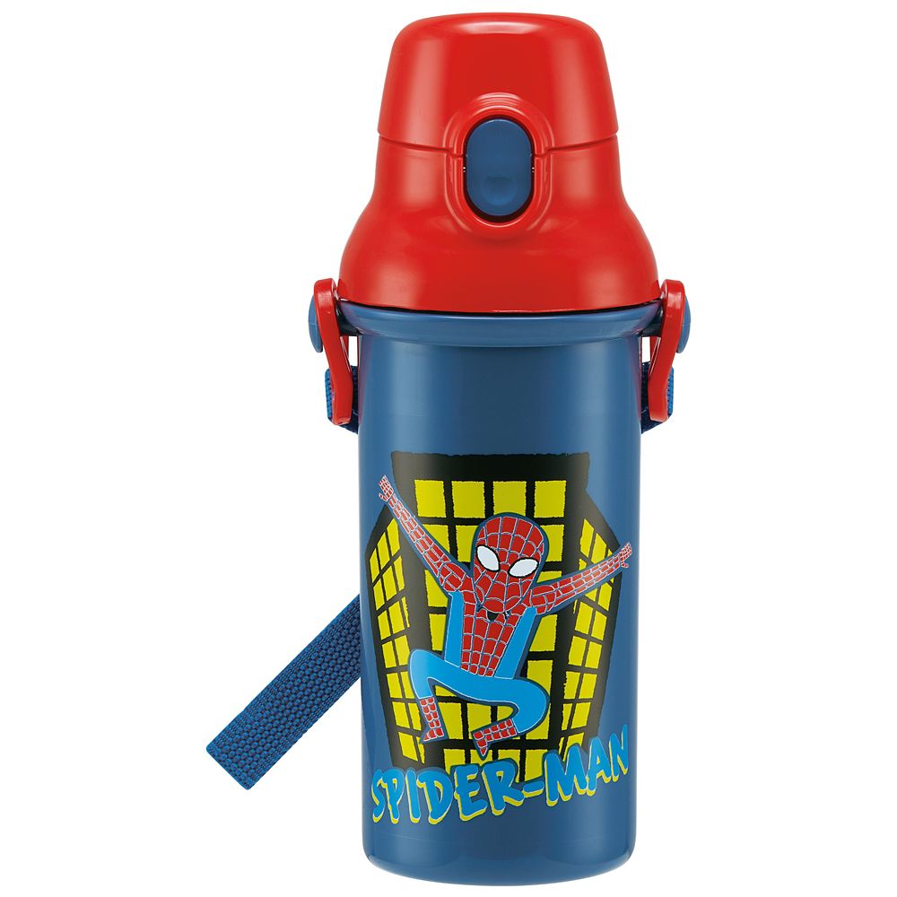 公式 ショップディズニー スパイダーマン Cutout 食洗機対応 子供用直飲み水筒 480ml Psb5san