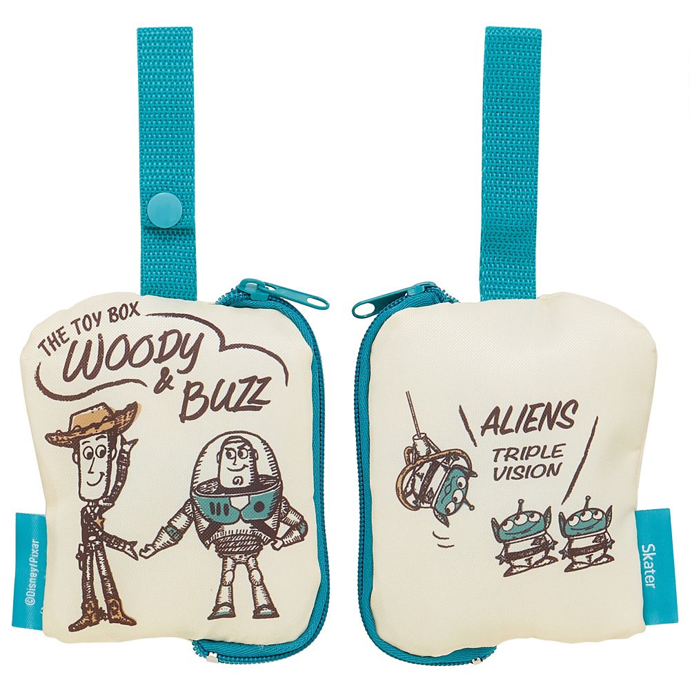 公式 ショップディズニー トイ ストーリー ポーチ付きショッピングエコバッグ Kbs42p