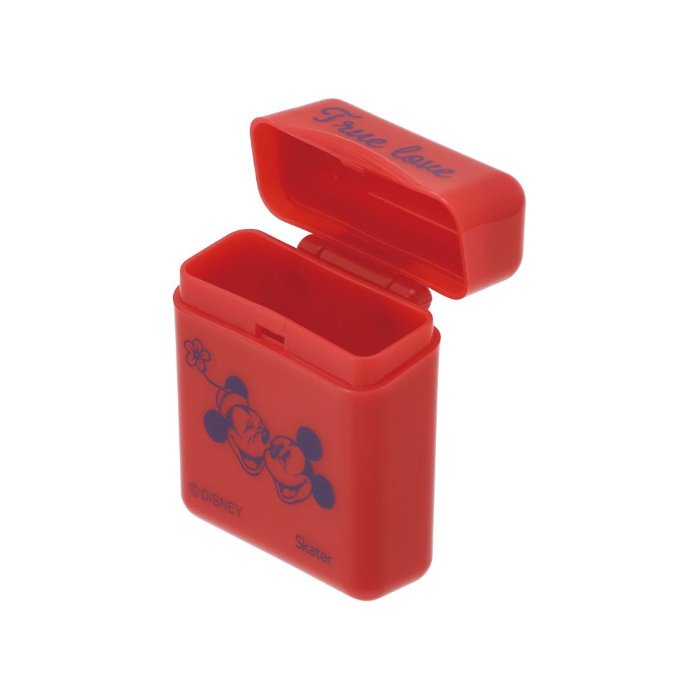 スケーター　ミッキーマウス ケース付きシリコーンストロー[21cm] CSST1