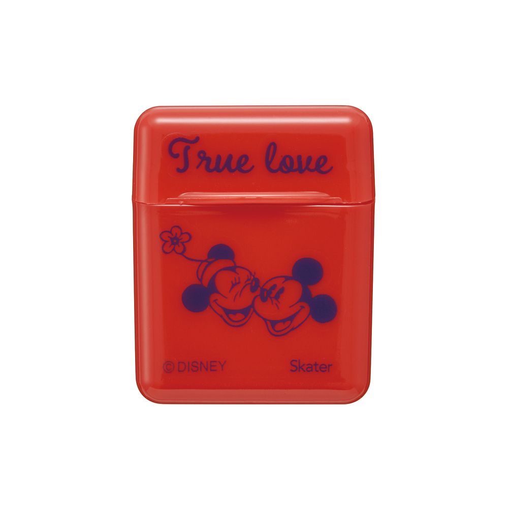 スケーター　ミッキーマウス ケース付きシリコーンストロー[21cm] CSST1