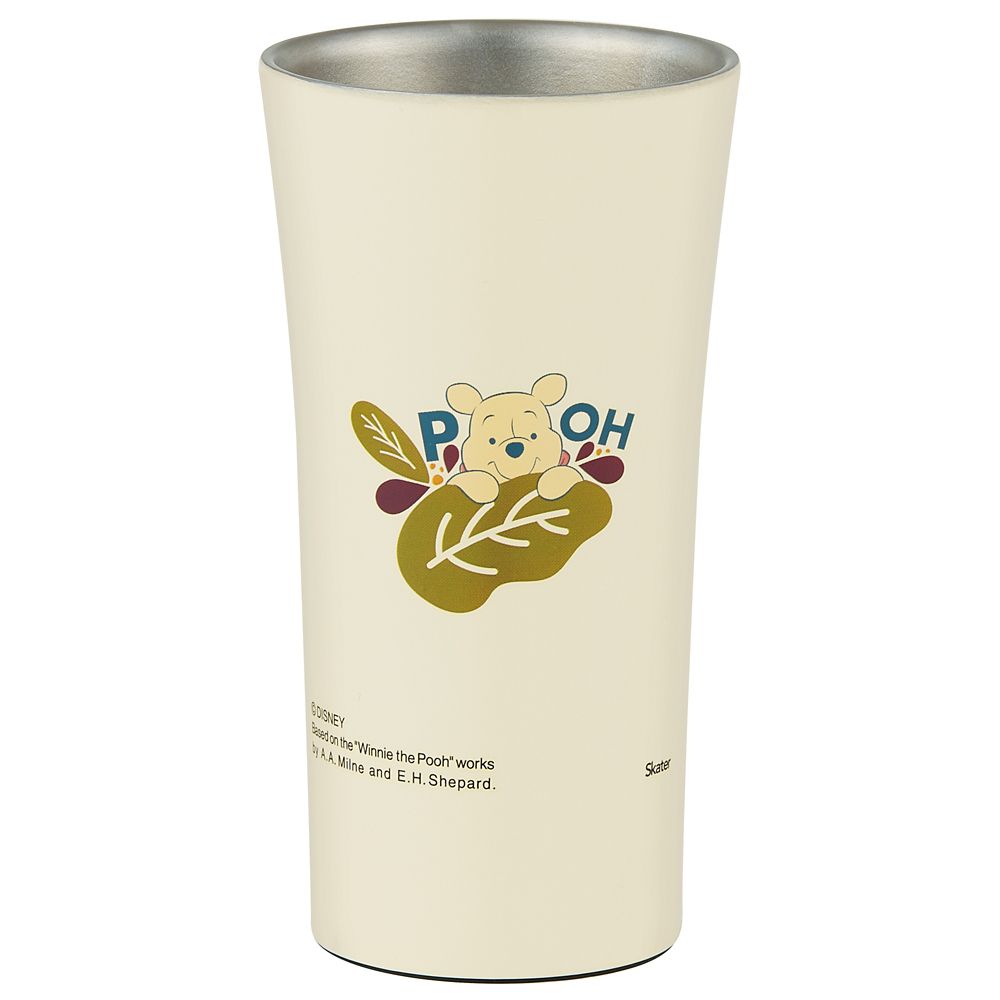 公式 ショップディズニー くまのプーさん Pooh Planted 断熱ステンレス２層タンブラー 300ml Stb3n