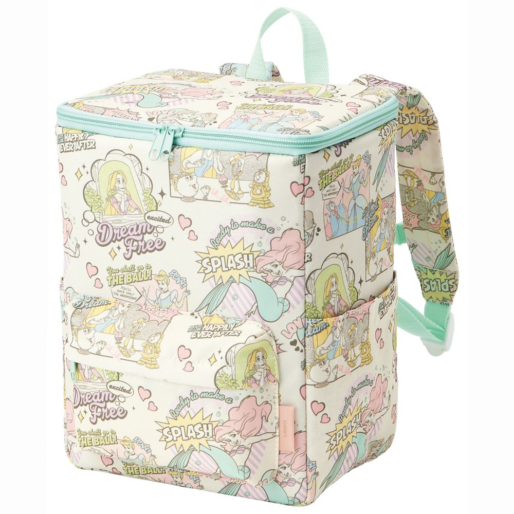 公式 ショップディズニー スクエア型保冷リュック 子供用 プリンセス ｒｙｕｓｑ１