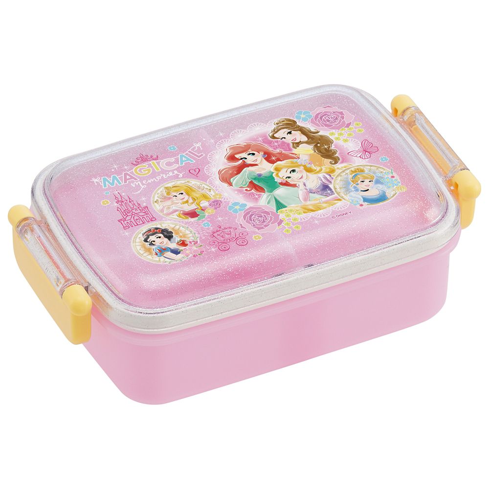 公式 ショップディズニー プリンセス 抗菌食洗機対応ふわっとフタタイトランチボックス 角型 450ml Rbf3anag