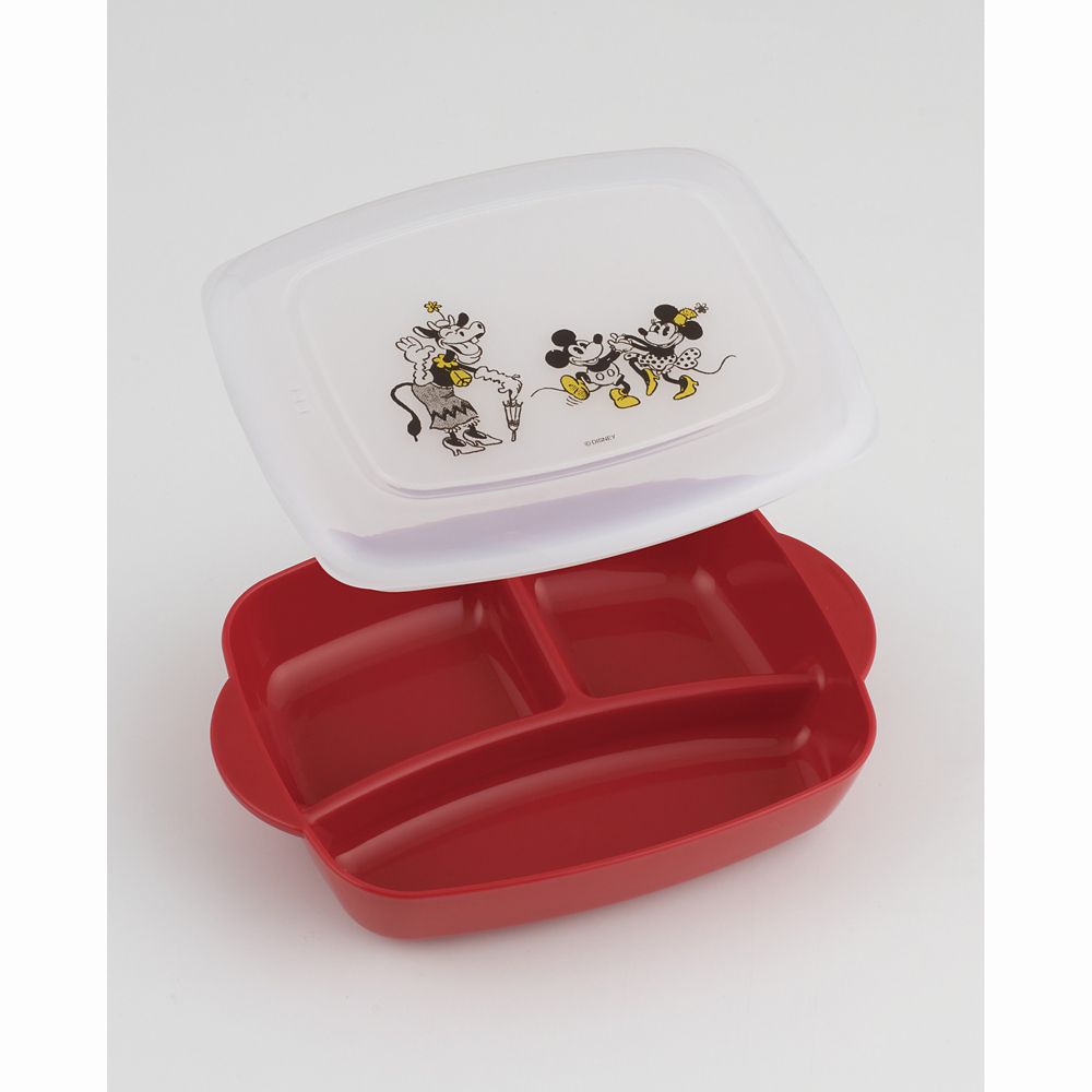 公式 ショップディズニー おうちで食べるお弁当箱 M 640ml ミッキーマウス Lhm1