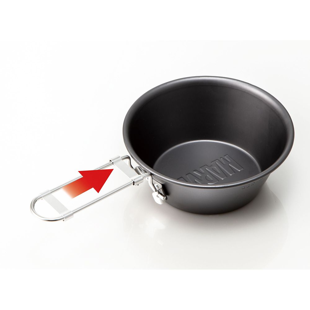 スケーター　折りたたみハンドル付きシェラカップ[300ml] MARVEL ロゴ  ASC1