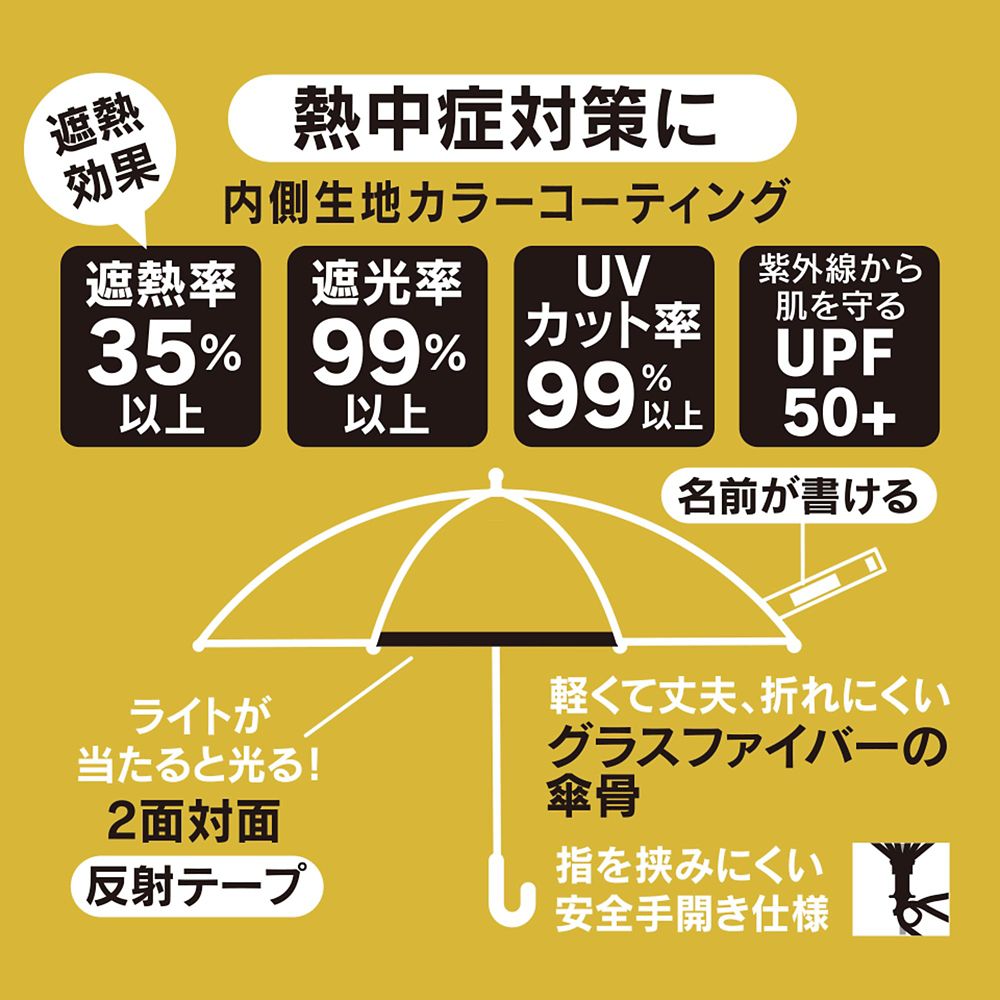 スケーター　子供用晴雨兼用傘(50cm)　くまのプーさん UBSR2