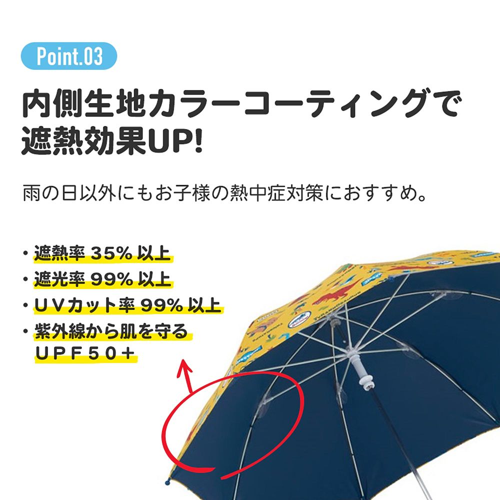 スケーター　子供用晴雨兼用傘(50cm)　プリンセス UBSR2