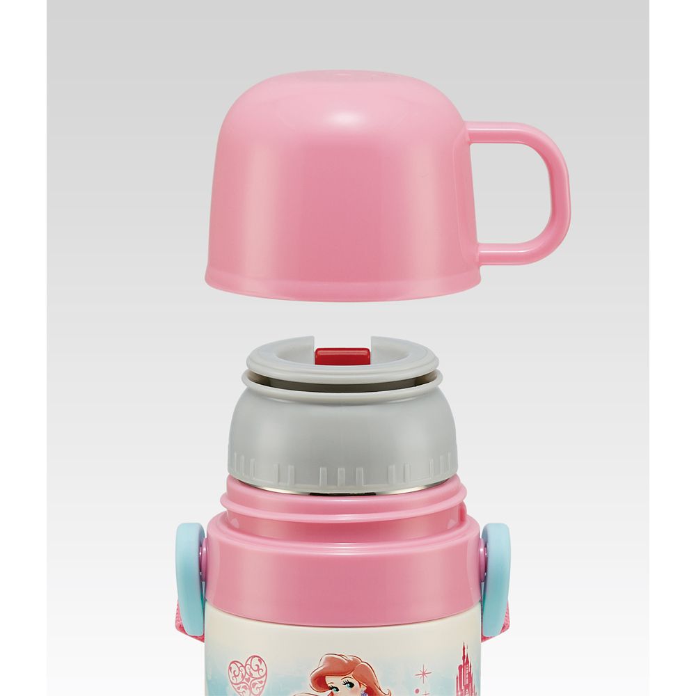 スケーター　キャップを替えて使い方 2通り2WAYステンレスボトル プリンセス 22  SKCP3