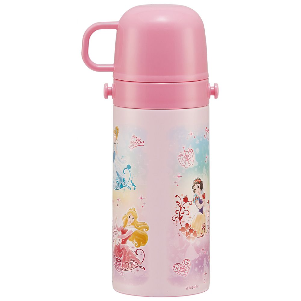 スケーター　キャップを替えて使い方 2通り2WAYステンレスボトル プリンセス 22  SKCP3