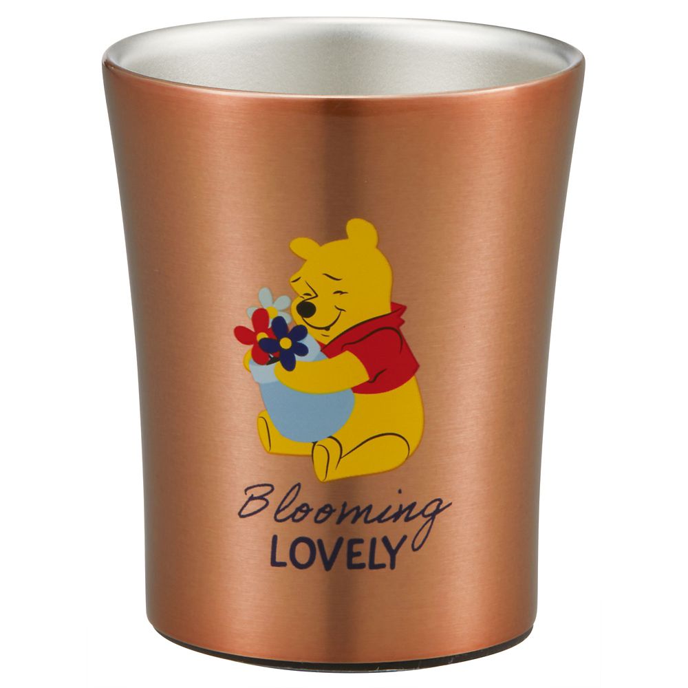 公式 ショップディズニー 真空断熱ステンレス2層タンブラー 250ml Pooh Love To Grow グロー Stb2n