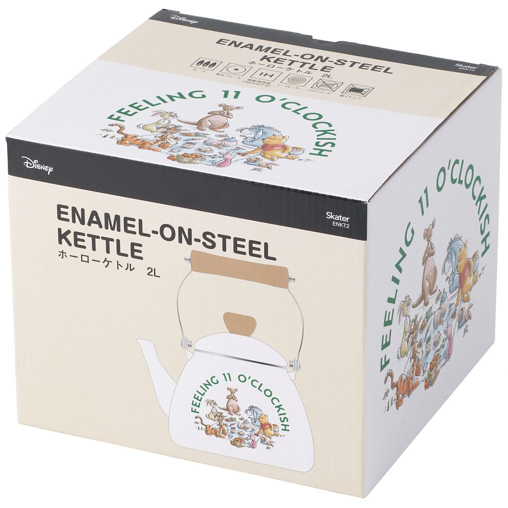 スケーター　ホーローケトル【2L】 くまのプーさん  ENKT2