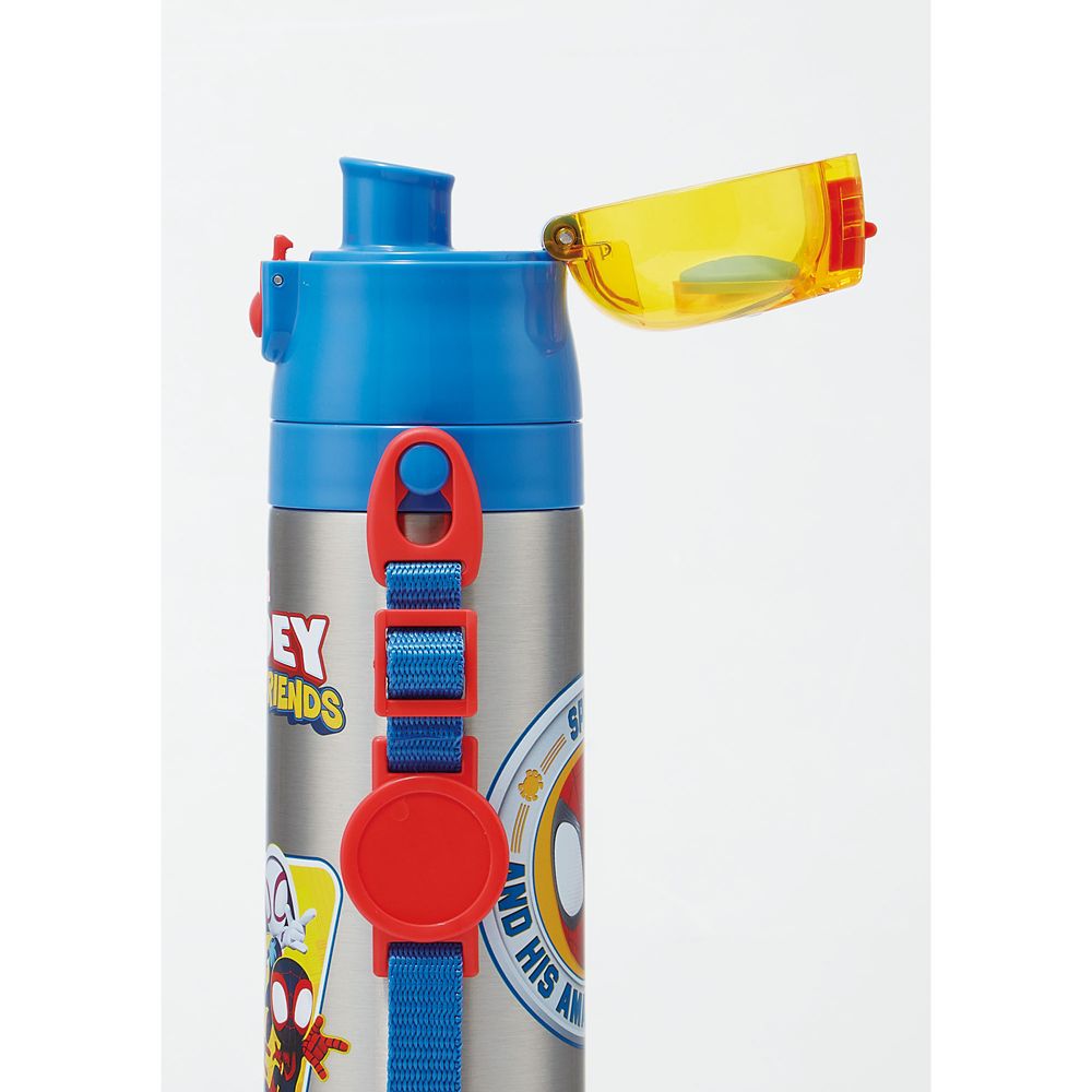 スケーター　ロック付きワンプッシュダイレクトステンレスボトル470ml SPIDEY スパイディ【スパイダーマン＆アメイジング・フレンズ】 SDC4