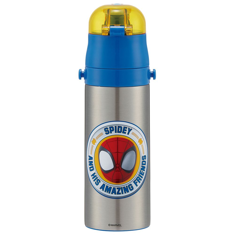 スケーター　ロック付きワンプッシュダイレクトステンレスボトル470ml SPIDEY スパイディ【スパイダーマン＆アメイジング・フレンズ】 SDC4