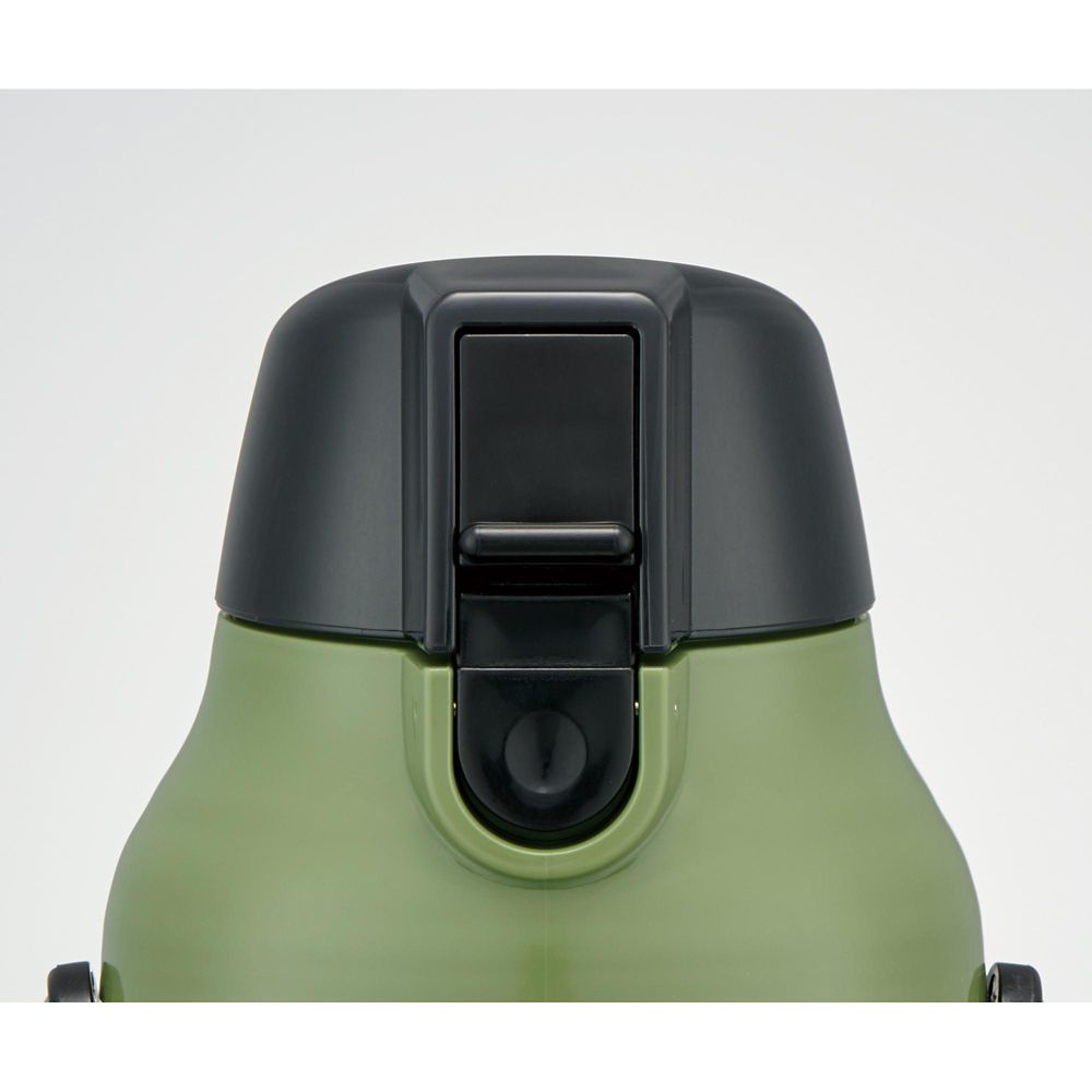 スケーター　800ml子供用直飲み水筒 マーベル ロゴ  PSB8RAG