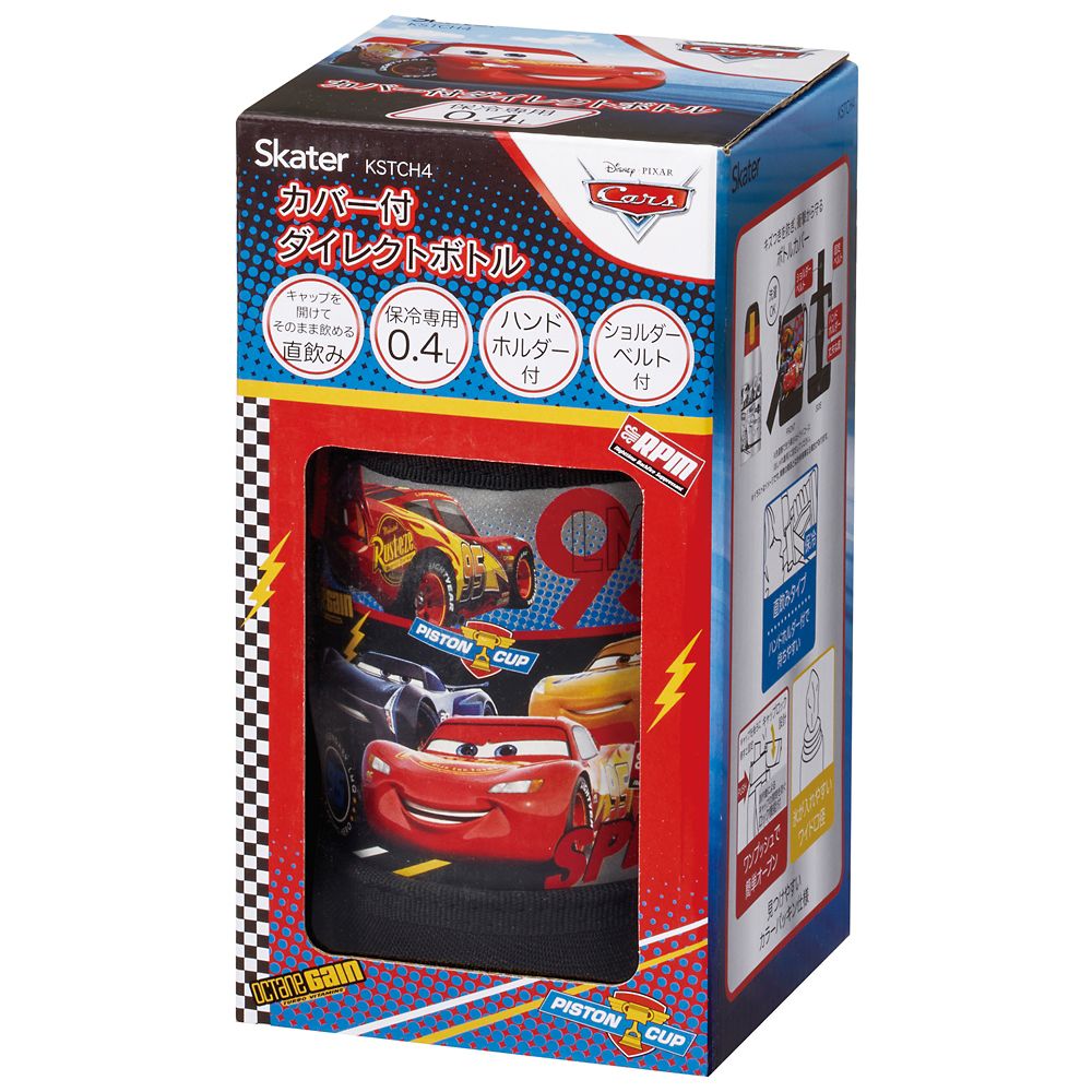 スケーター　カバー付ダイレクトステンＢ  カーズ／KSTCH4_574528