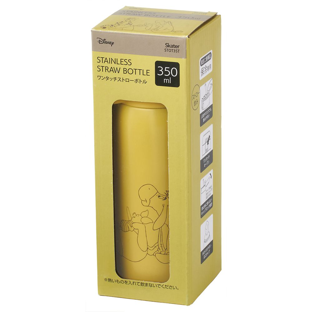 スケーター　ワンタッチストローボトル  プーさん／リラックス／STOT3ST_591235