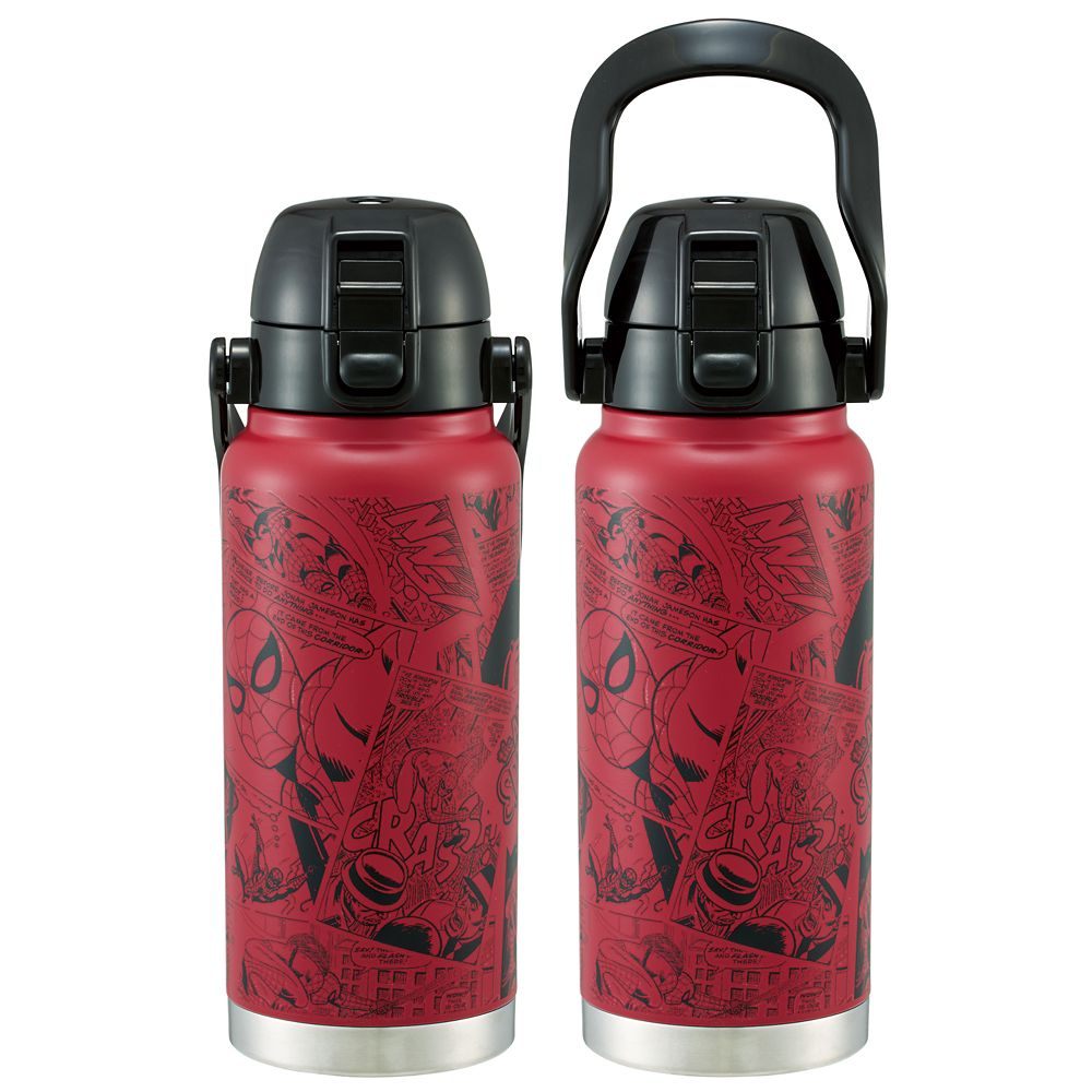 スケーター　ハンドル付ダイレクトボトル  スパイダーマン／STD8H_591310