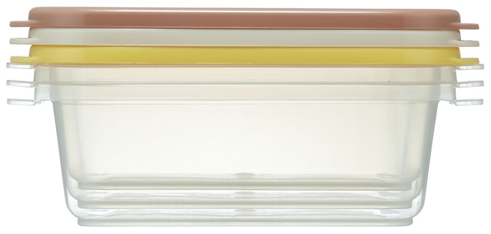 スケーター　抗菌 保存容器M 500ml 3個入　くまのプーさん/POOH／FCN2RAG_591495