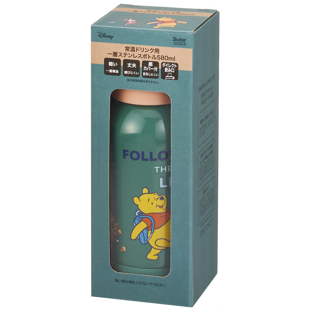 スケーター　ステンレス一層ボトル  くまのプーさん／SSSC6_591747