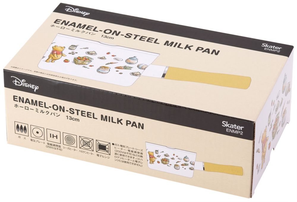 スケーター　ホーローミルクパン  くまのプーさん  ENMP2