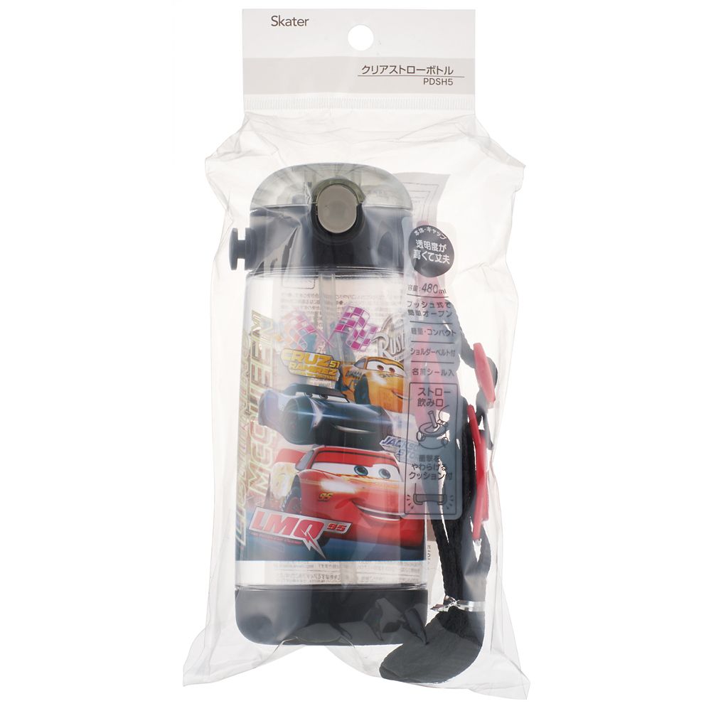 スケーター　ワンプッシュストローボトル  カーズ２３／PDSH5_604997