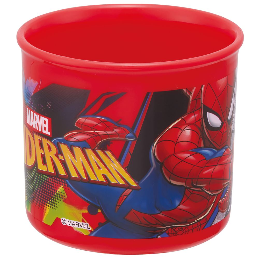 スケーター　抗菌食洗機対応プラコップ  スパイダーマン２３／KE5AAG_609848