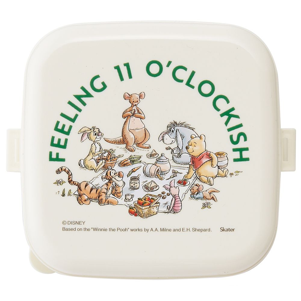 スケーター　２段ピクニックボックス  プーさん／ピクニック／P25_610226